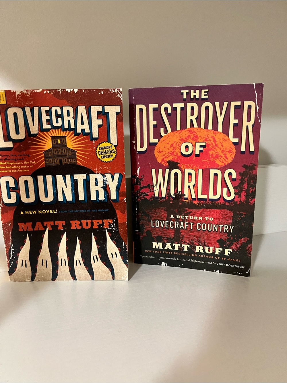 Lovecraft Country and Sequel -- Matt Ruff